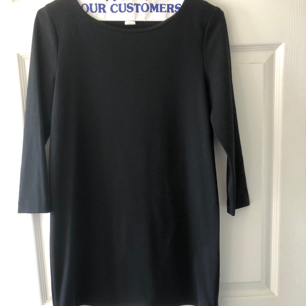Black and white Shift dress